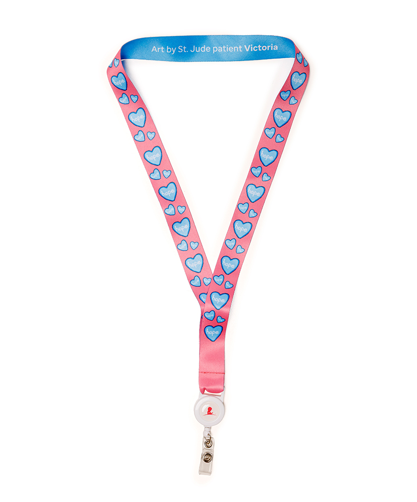 Primary image Patient Art Hopeful Heart Lanyard - Victoria